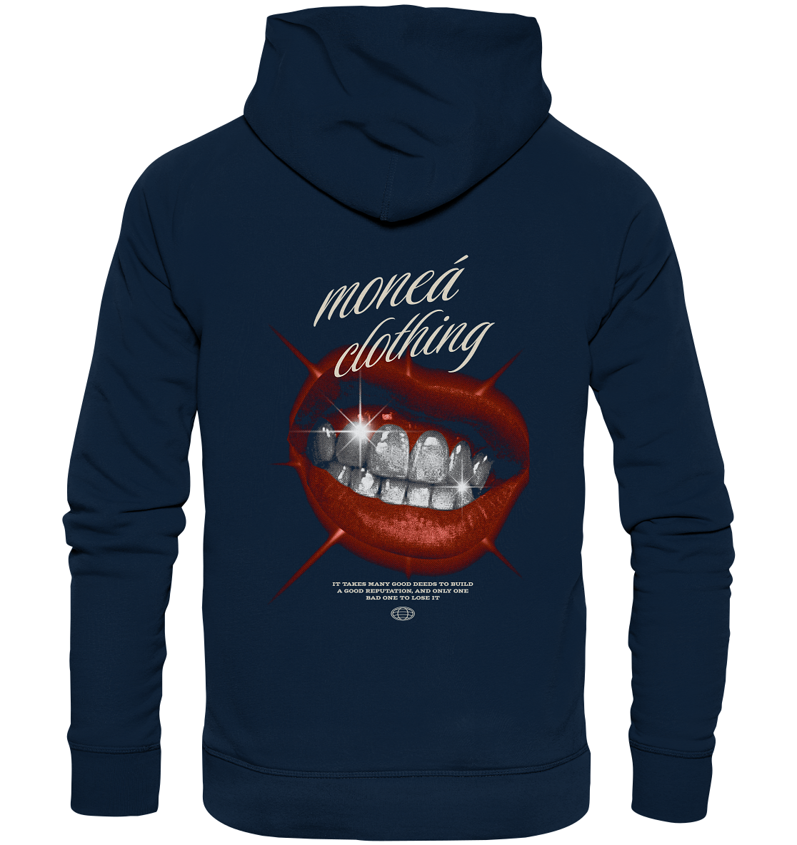 Vintage Lips - Organic Hoodie