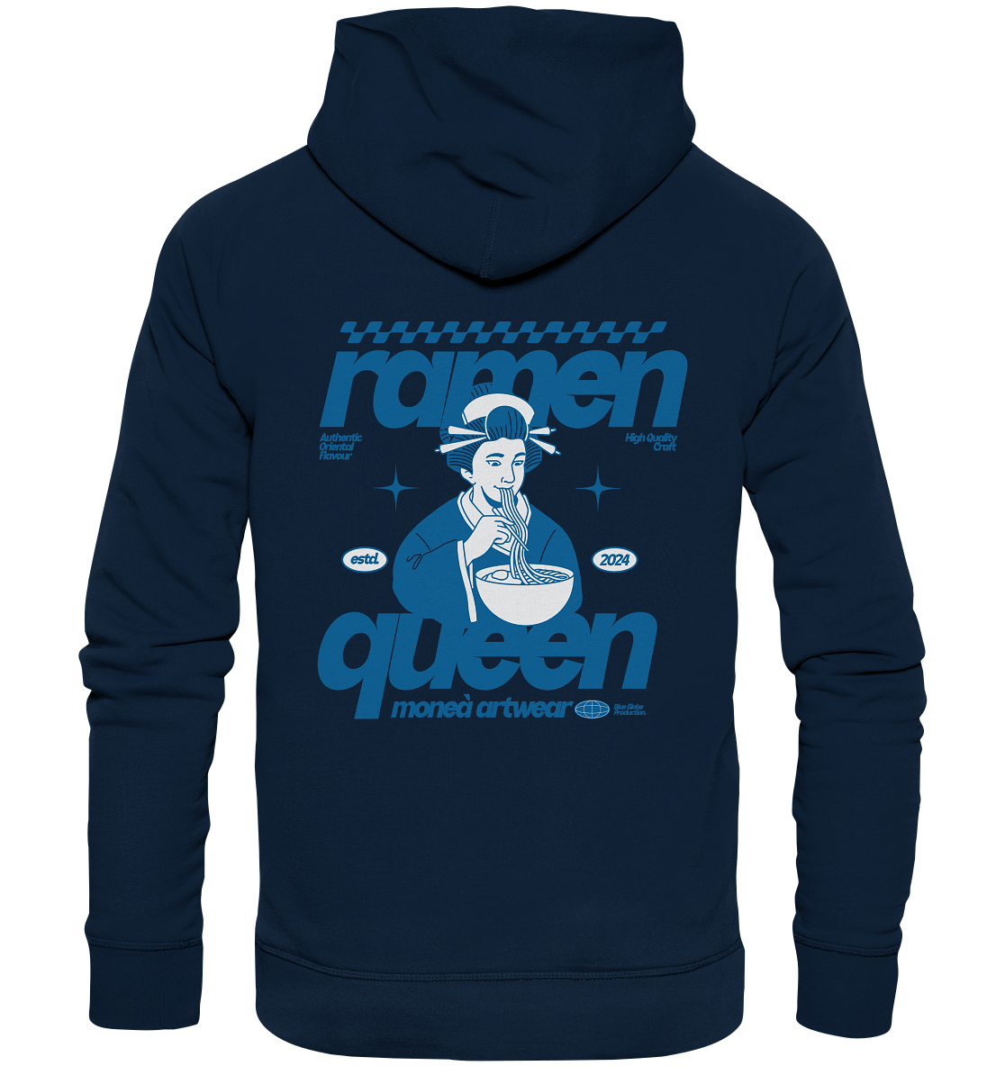 Ramen queen - Organic Hoodie