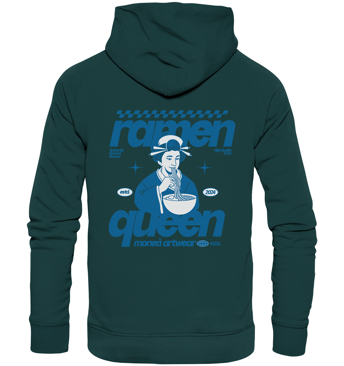 Ramen queen - Organic Hoodie