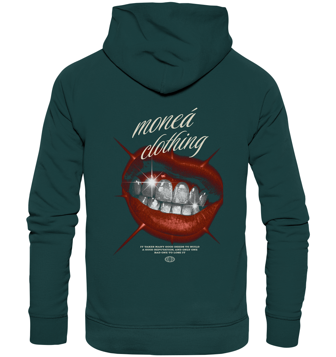 Vintage Lips - Organic Hoodie