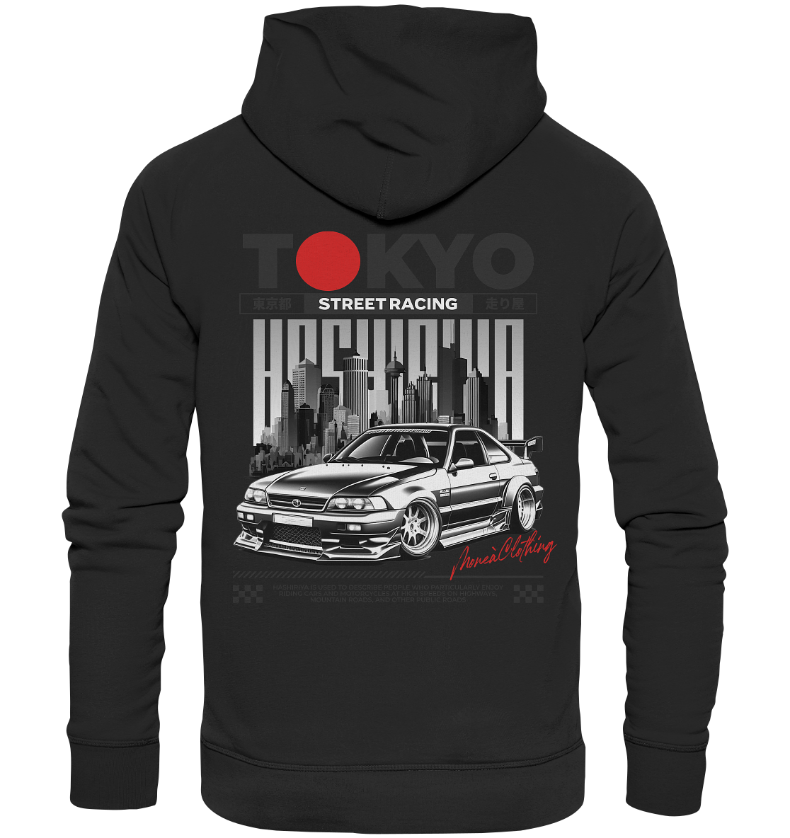 Tokyo Street-Racing - Organic Hoodie