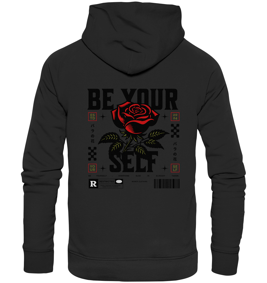 BE YOURSELF - Organic Hoodie