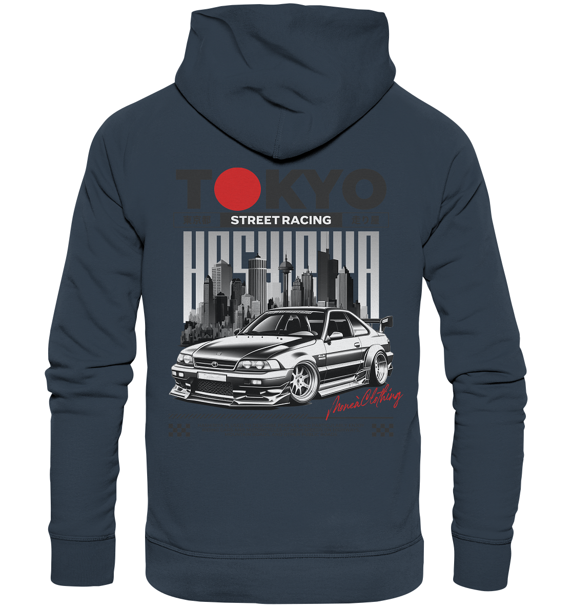 Tokyo Street-Racing - Organic Hoodie