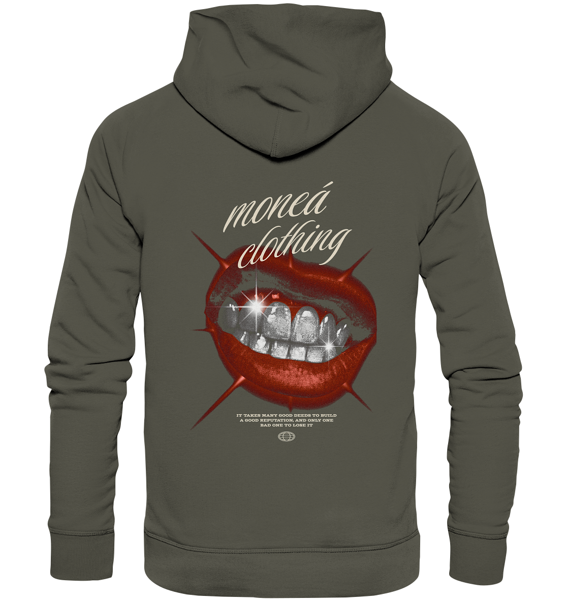 Vintage Lips - Organic Hoodie