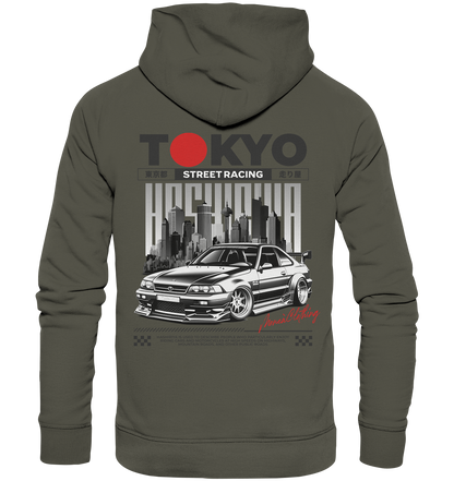 Tokyo Street-Racing - Organic Hoodie