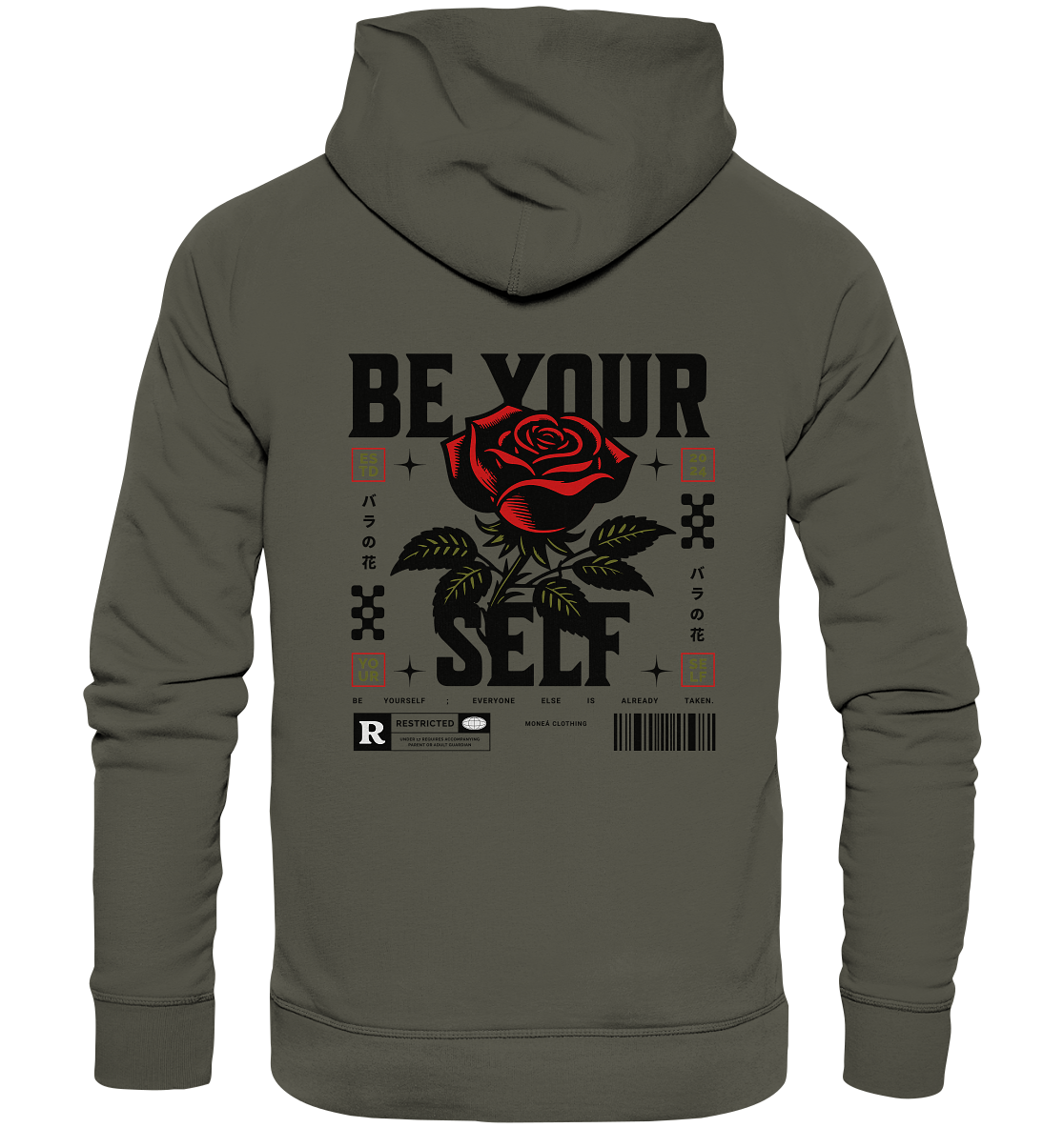 BE YOURSELF - Organic Hoodie