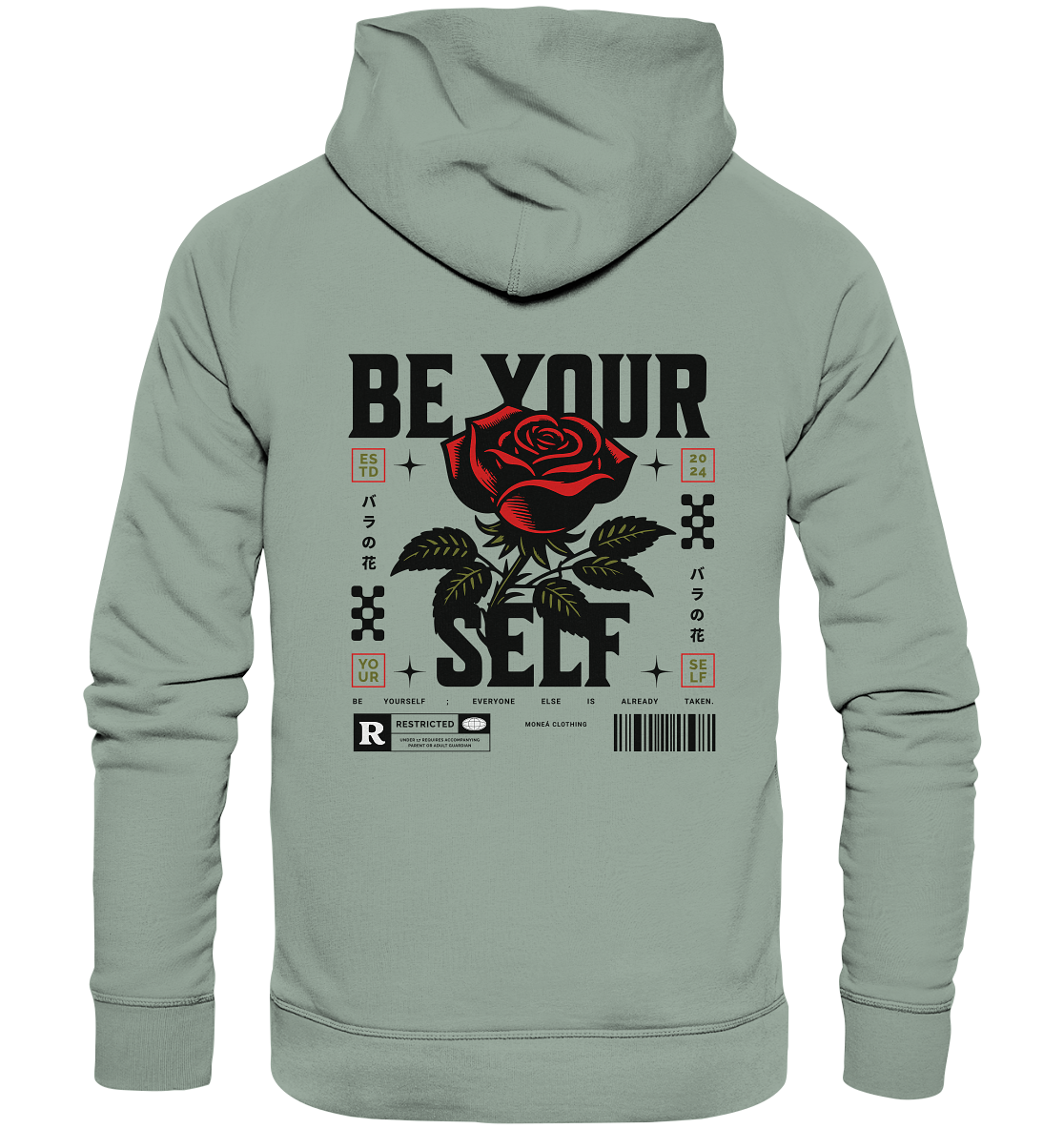 BE YOURSELF - Organic Hoodie