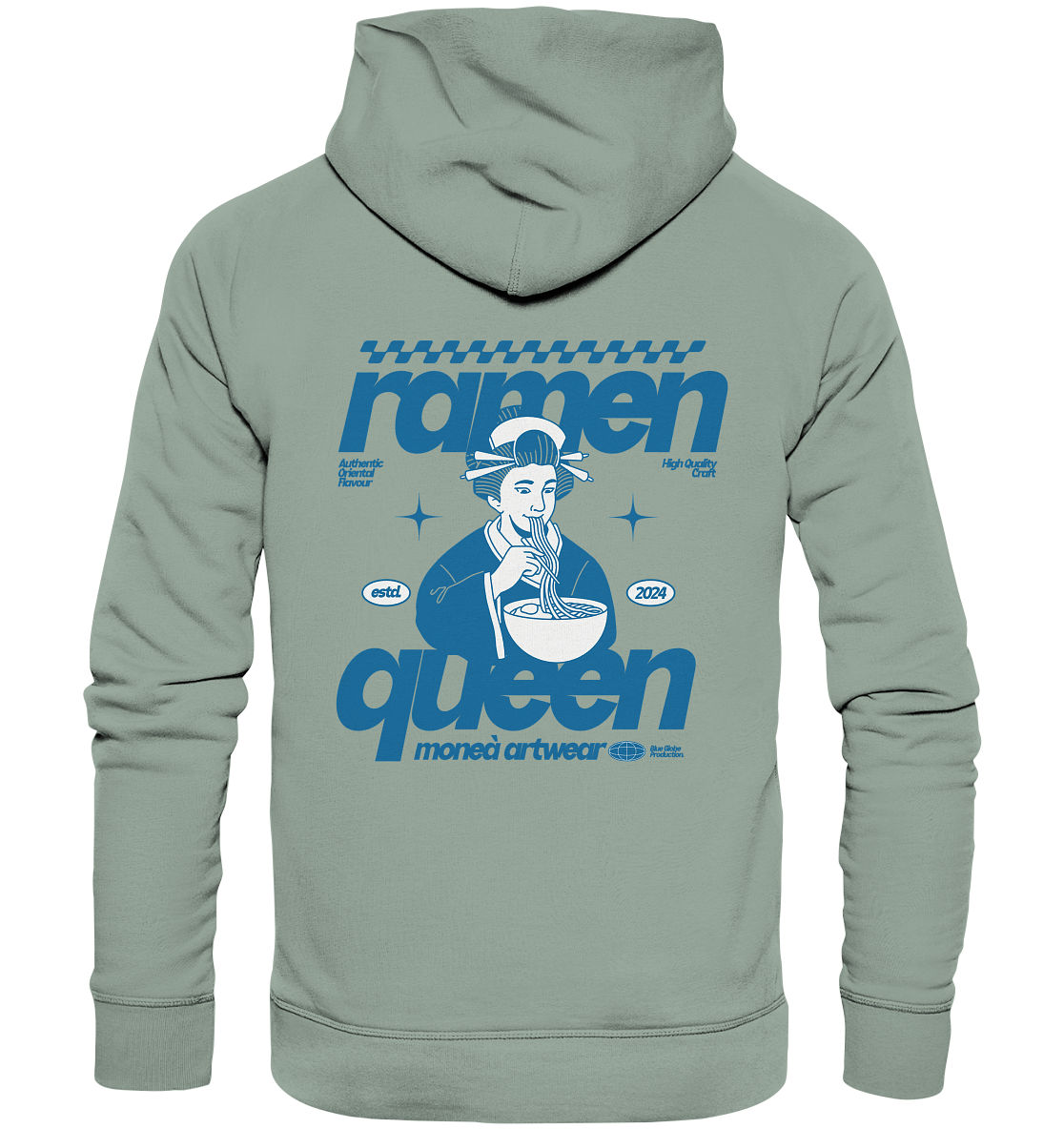 Ramen queen - Organic Hoodie