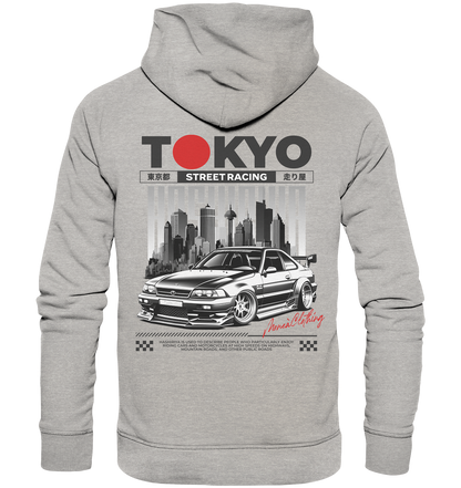 Tokyo Street-Racing - Organic Hoodie