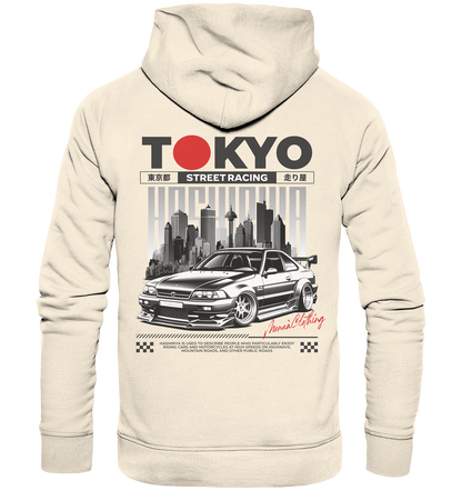 Tokyo Street-Racing - Organic Hoodie