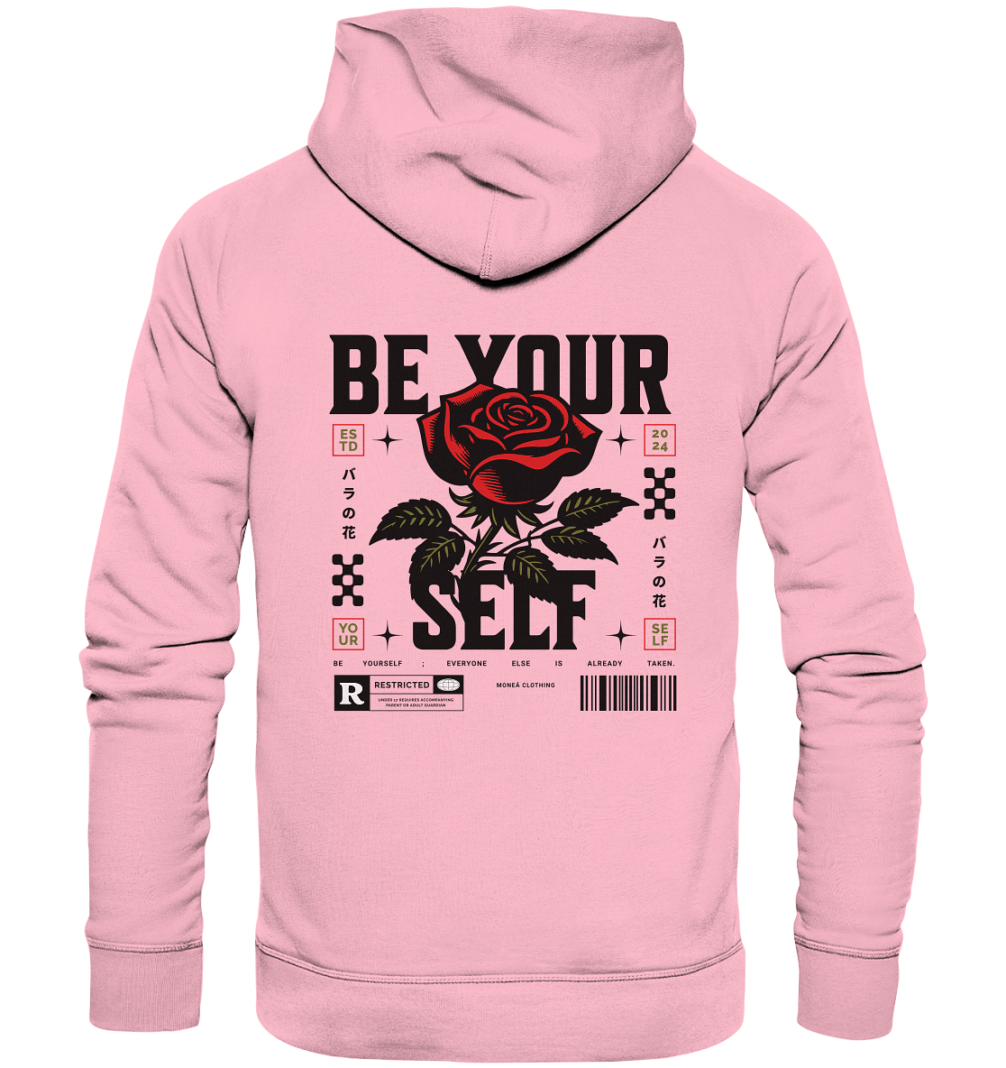 BE YOURSELF - Organic Hoodie