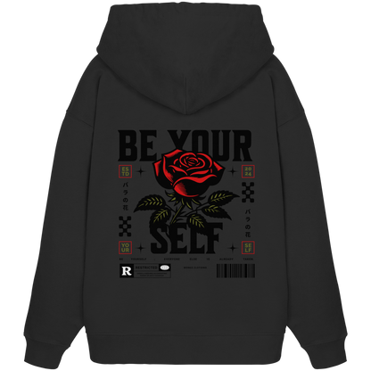 BE YOURSELF - Organic Oversize Hoodie