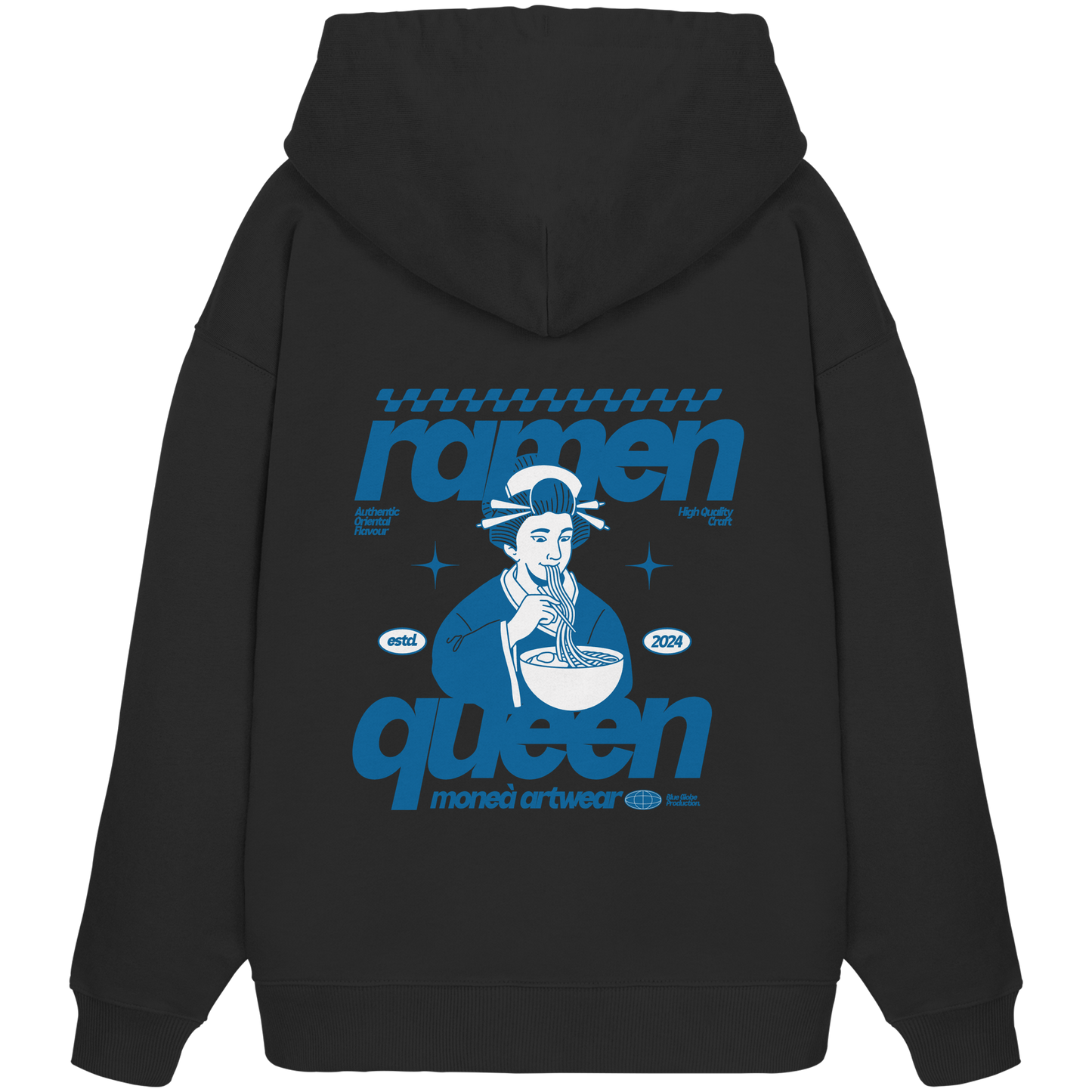 Ramen queen - Organic Oversize Hoodie