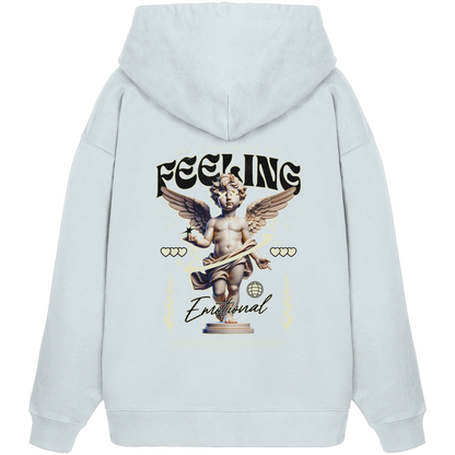 Feeling emotional - Organic Oversize Hoodie