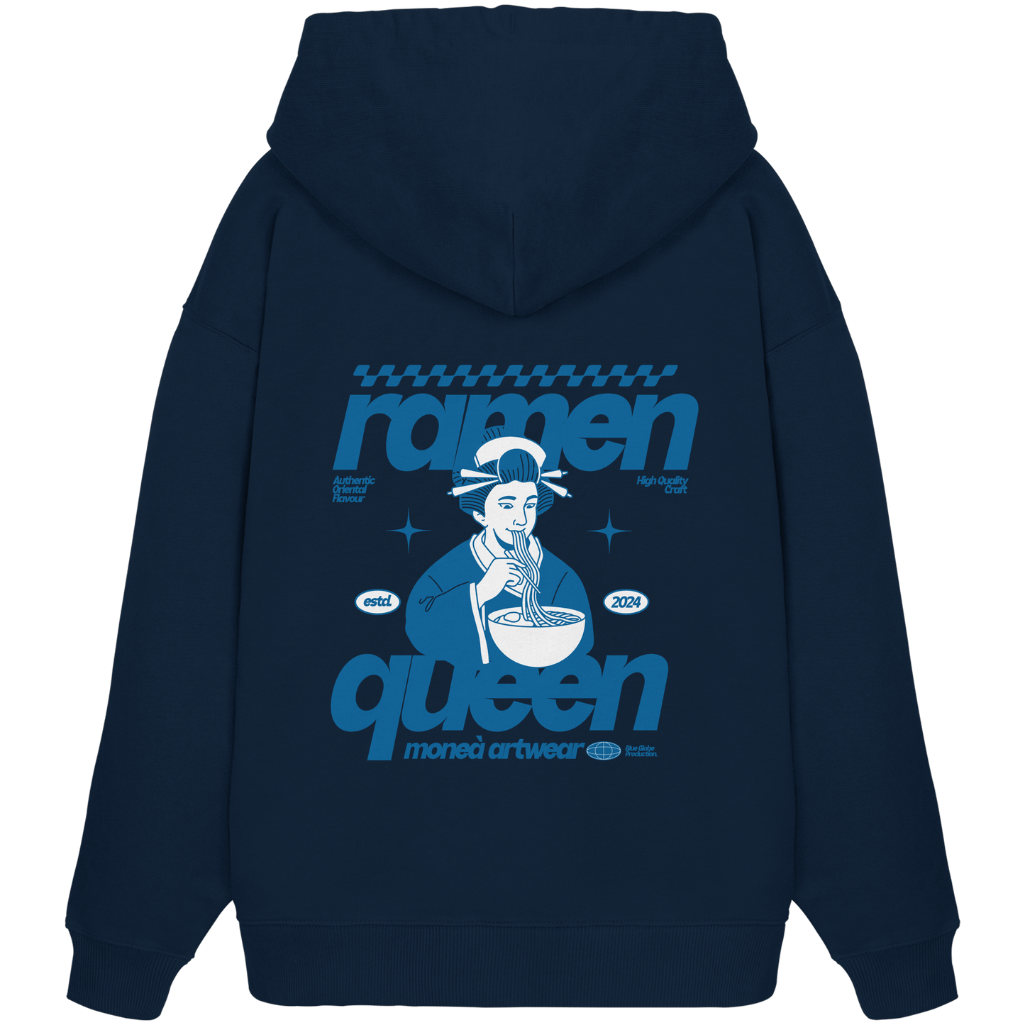 Ramen queen - Organic Oversize Hoodie