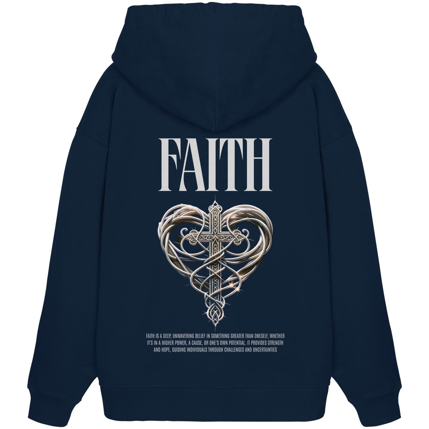 Faith - Organic Oversize Hoodie