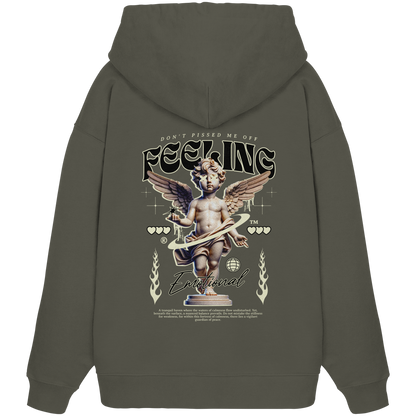 Feeling emotional - Organic Oversize Hoodie