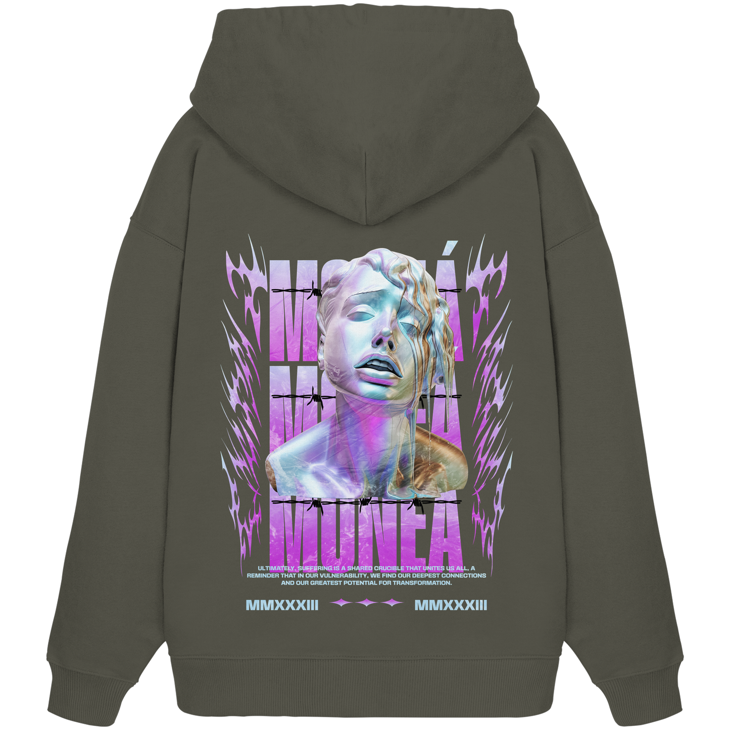 Suffer - Organic Oversize Hoodie