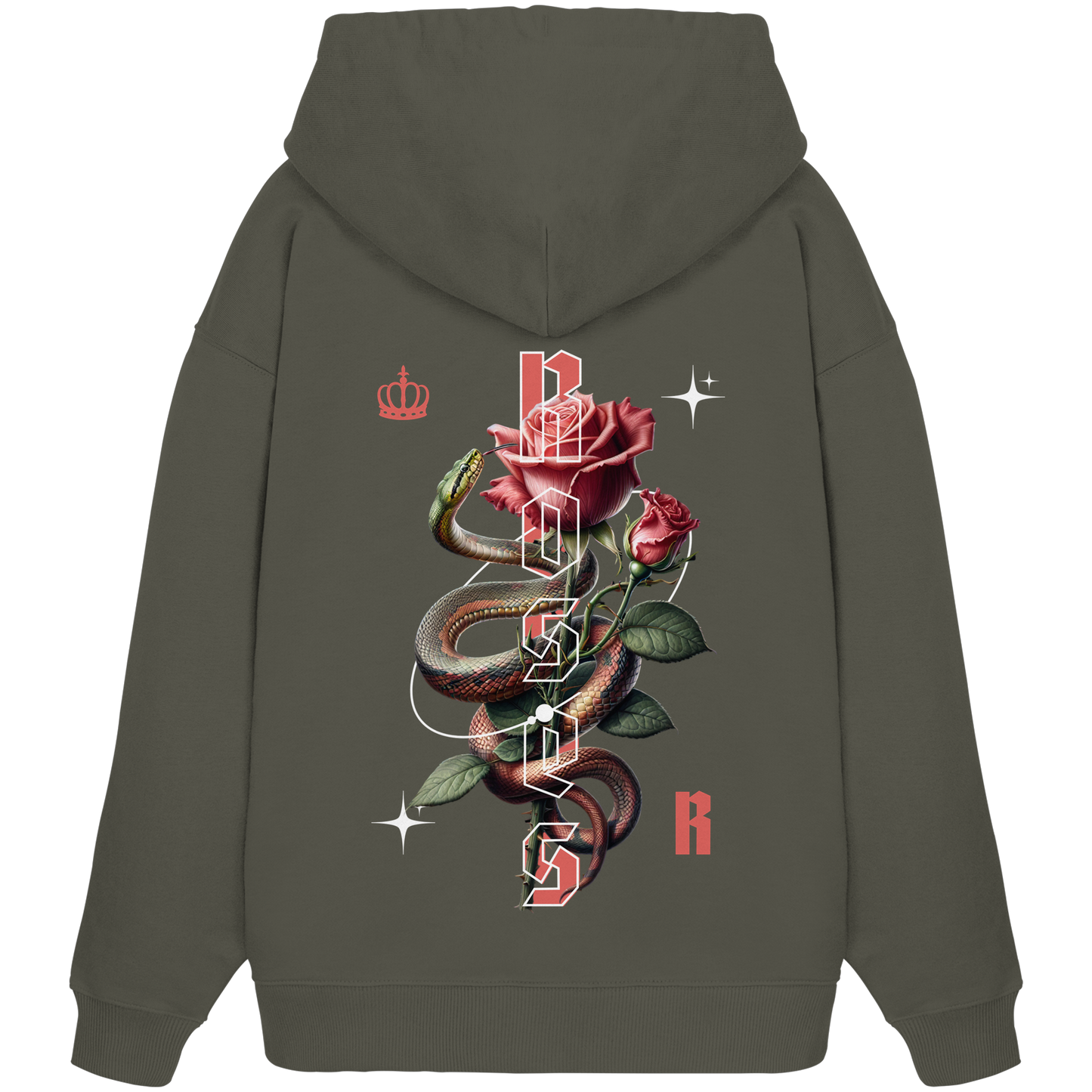 ROSES - Organic Oversize Hoodie