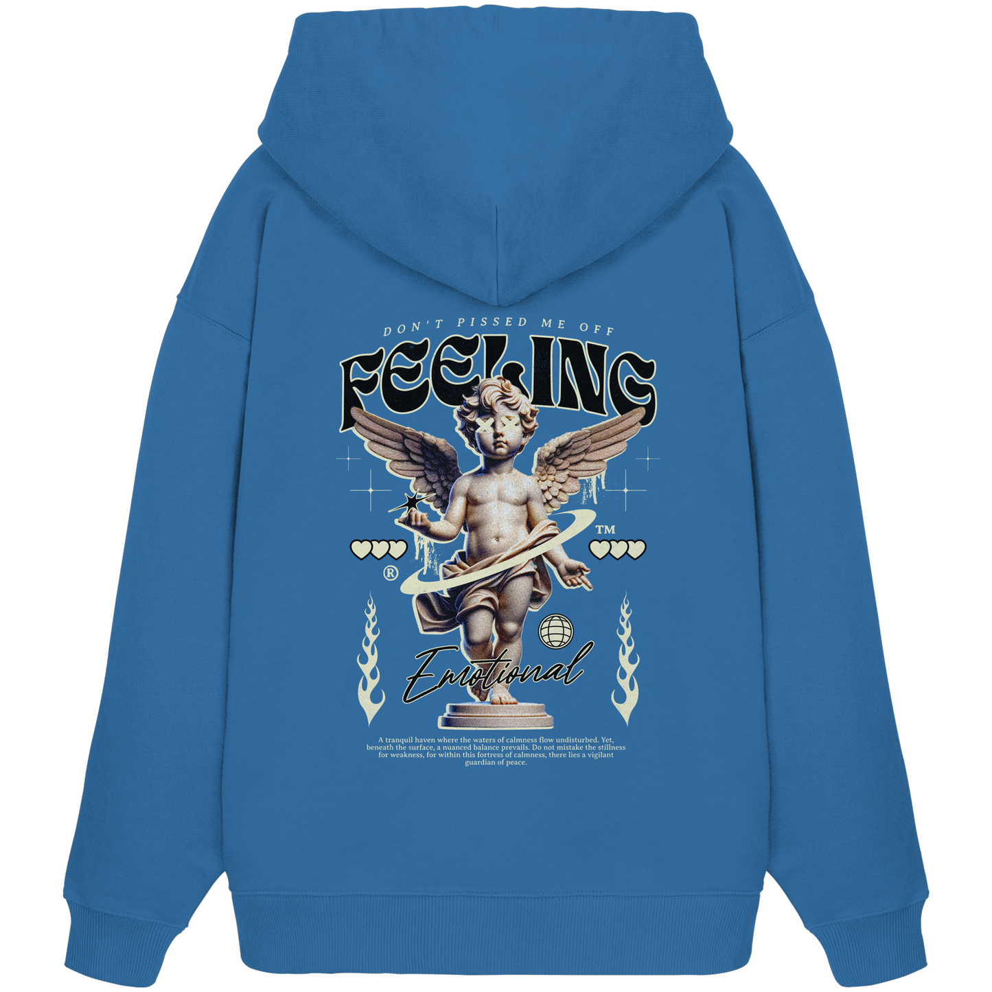 Feeling emotional - Organic Oversize Hoodie