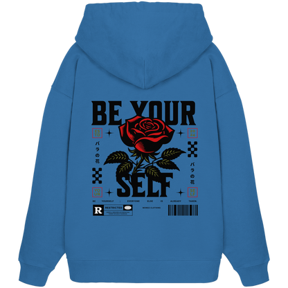 BE YOURSELF - Organic Oversize Hoodie