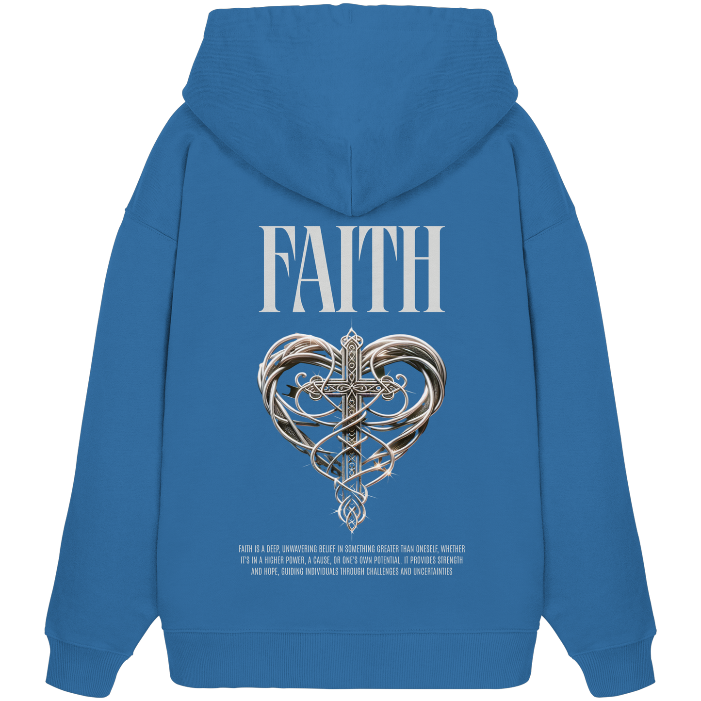 Faith - Organic Oversize Hoodie