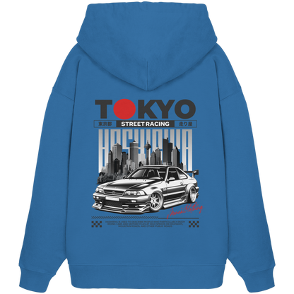 Tokyo Street-Racing - Organic Oversize Hoodie