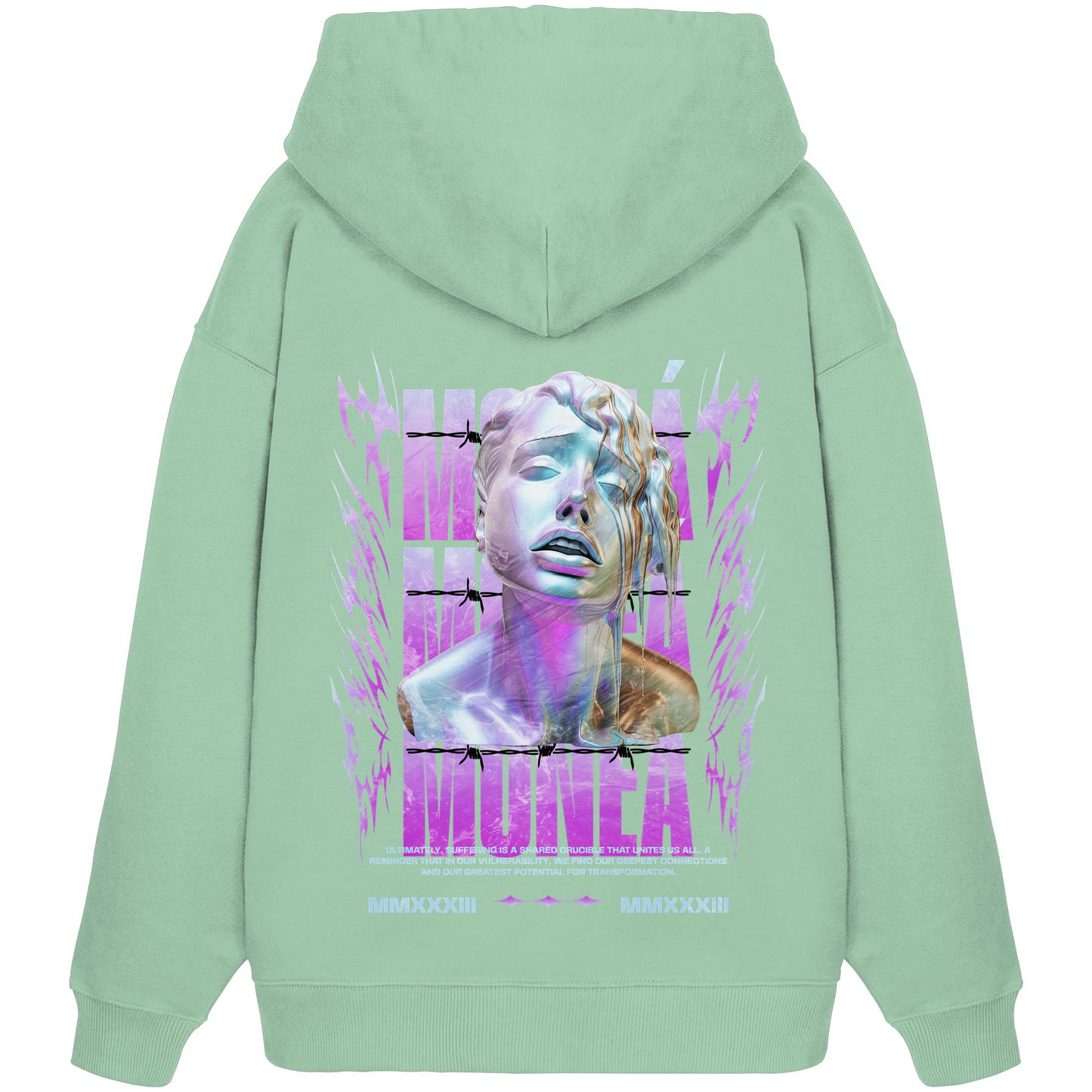 Suffer - Organic Oversize Hoodie