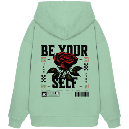 BE YOURSELF - Organic Oversize Hoodie