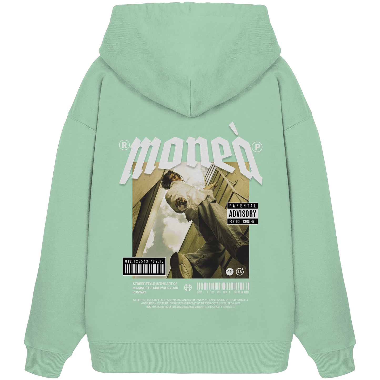 Moneà fashion street - Organic Oversize Hoodie