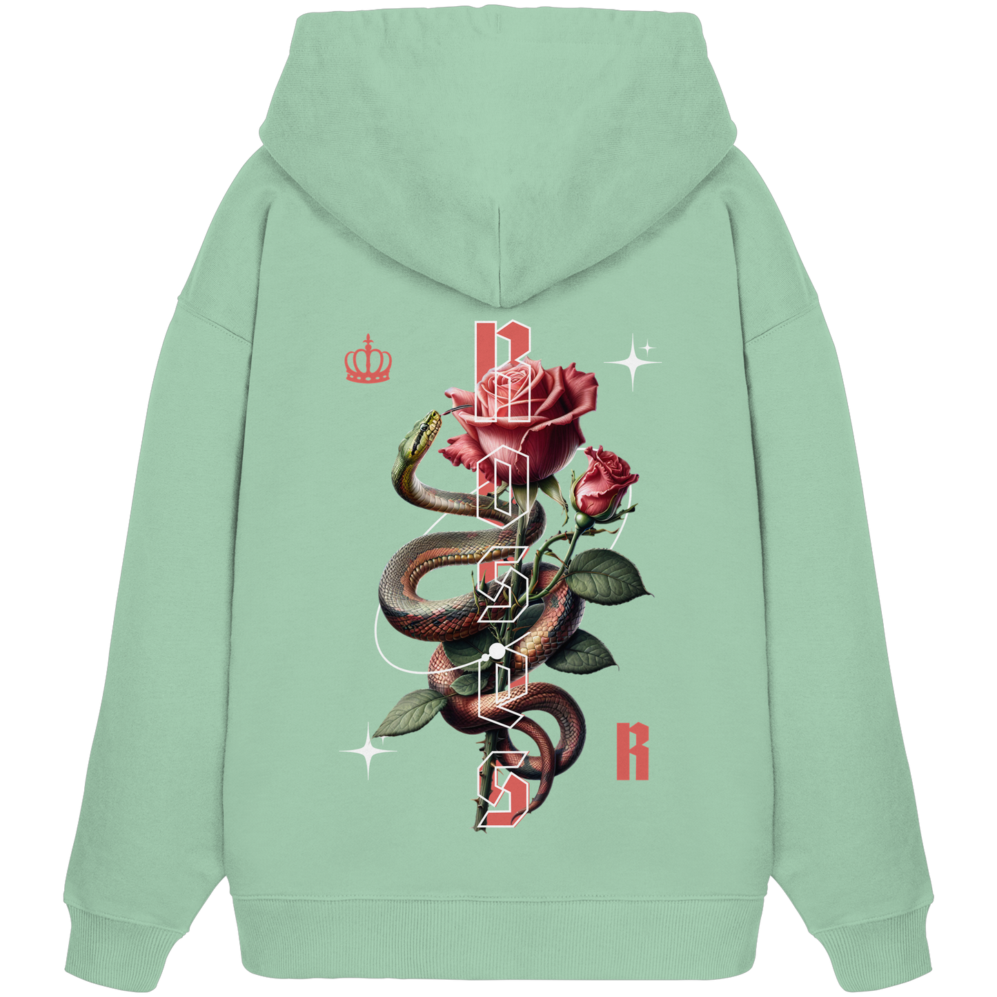 ROSES - Organic Oversize Hoodie