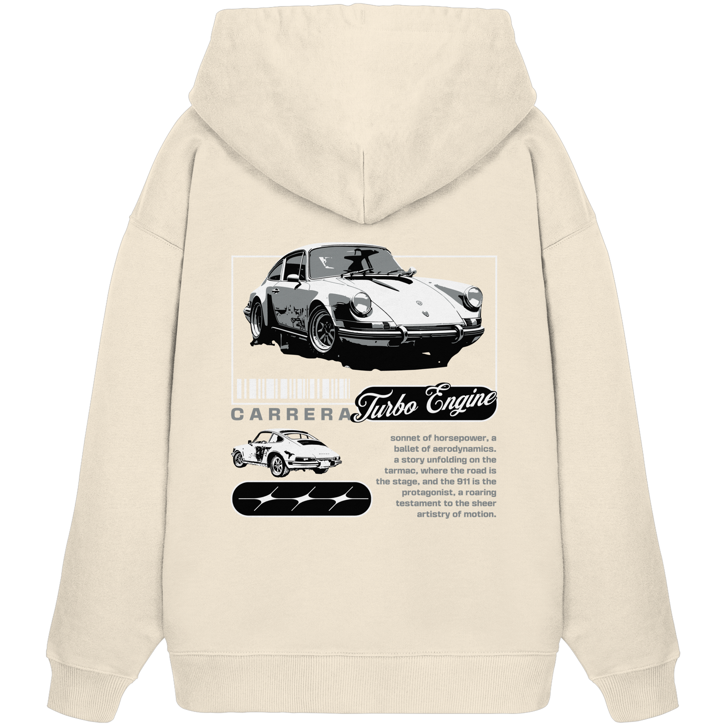 Carrera Racing - Organic Oversize Hoodie