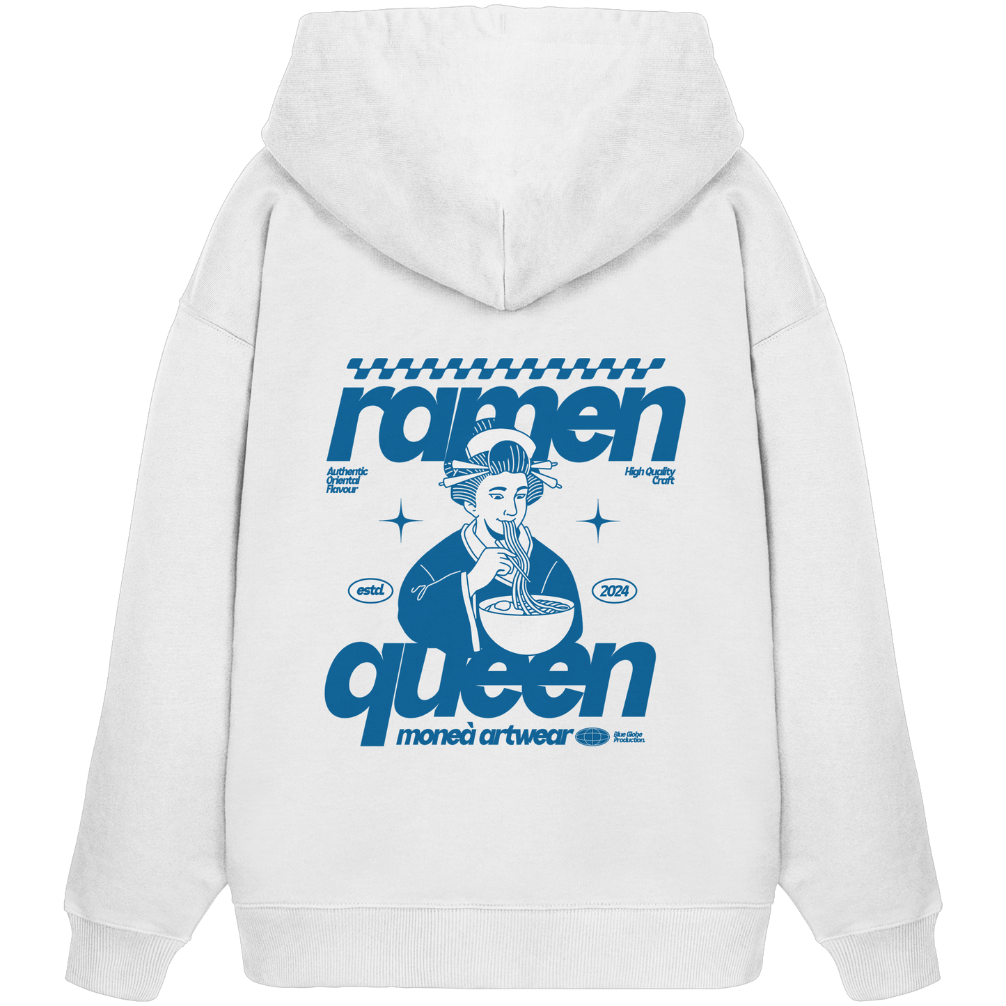 Ramen queen - Organic Oversize Hoodie