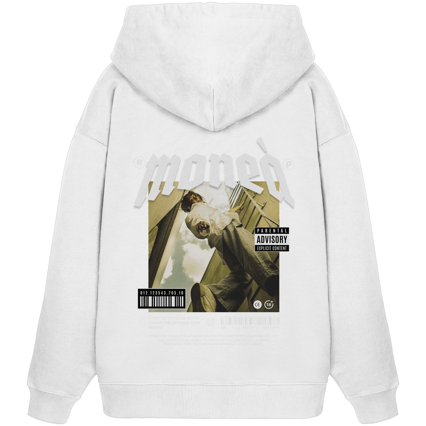 Moneà fashion street - Organic Oversize Hoodie