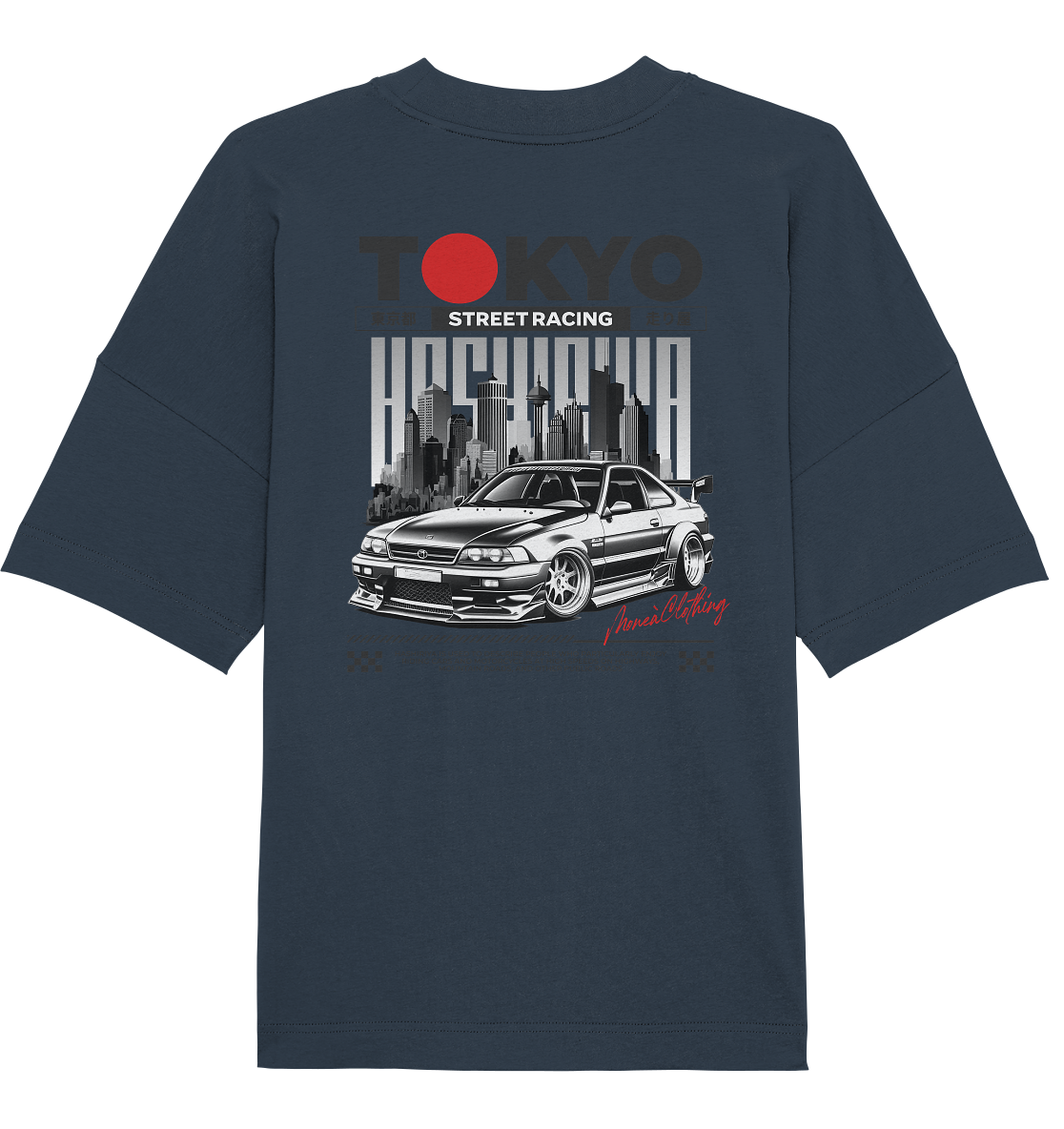 Tokyo Street-Racing - Organic Oversize Shirt