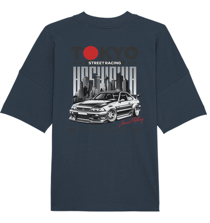 Tokyo Street-Racing - Organic Oversize Shirt