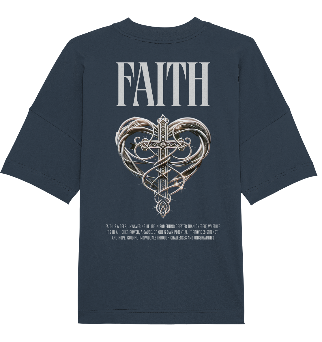 Faith - Organic Oversize Shirt