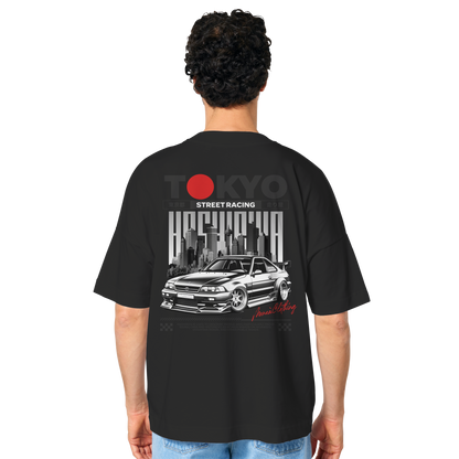 Tokyo Street-Racing - Organic Oversize Shirt