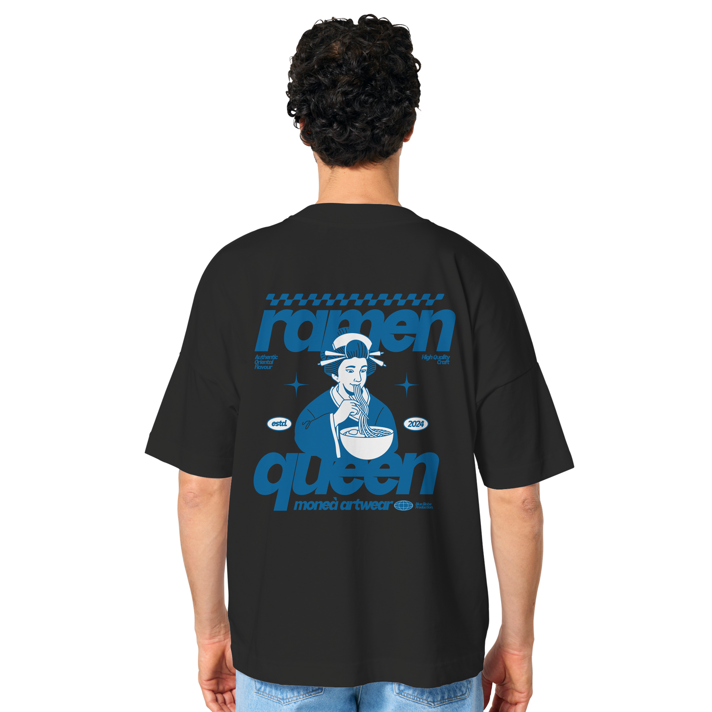 Ramen queen - Organic Oversize Shirt