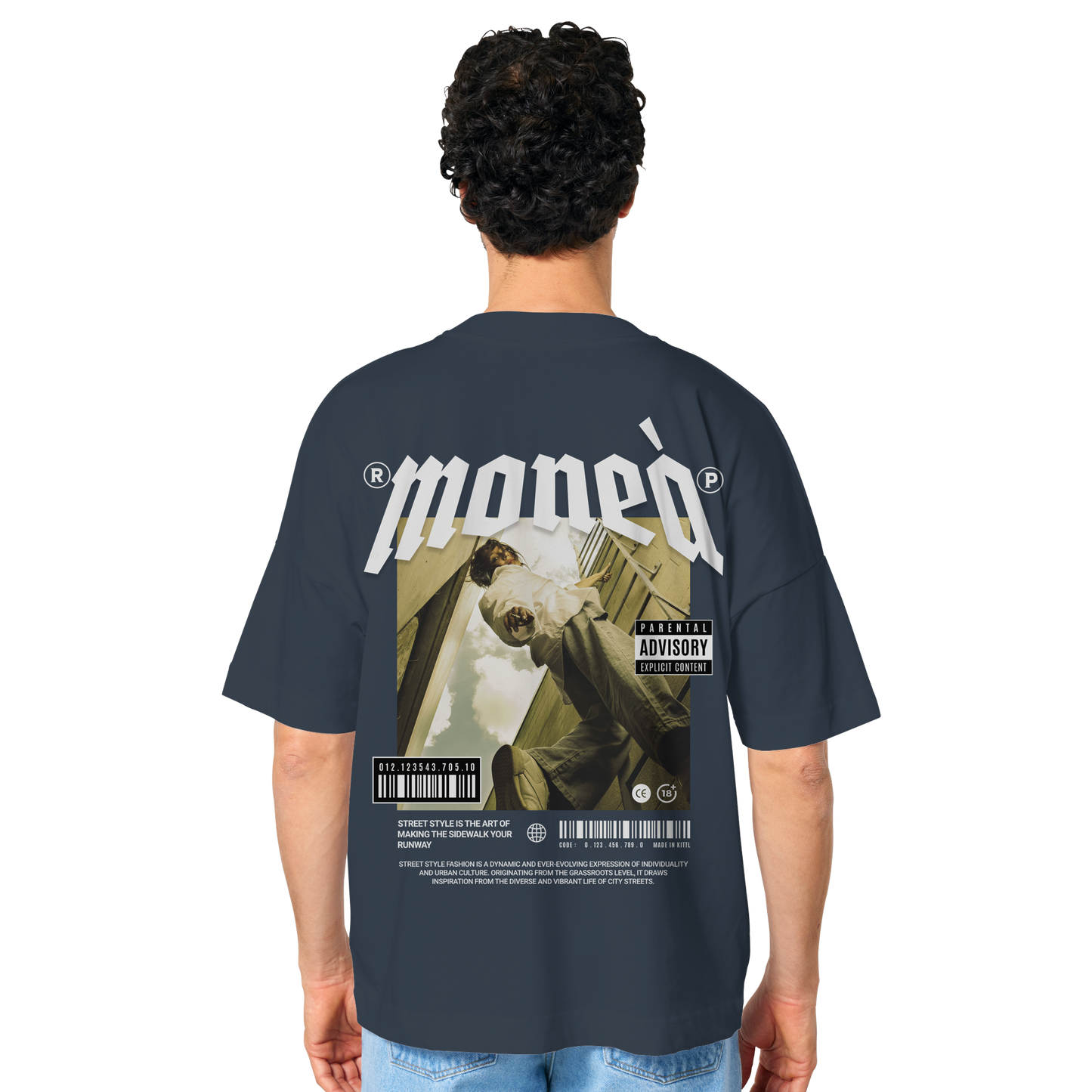 Moneà fashion street - Organic Oversize Shirt