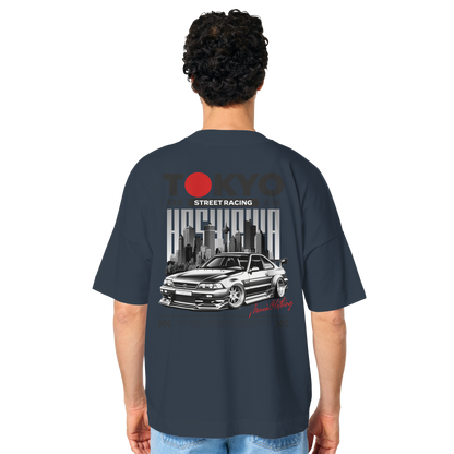 Tokyo Street-Racing - Organic Oversize Shirt