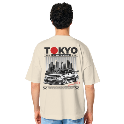 Tokyo Street-Racing - Organic Oversize Shirt