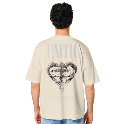 Faith - Organic Oversize Shirt