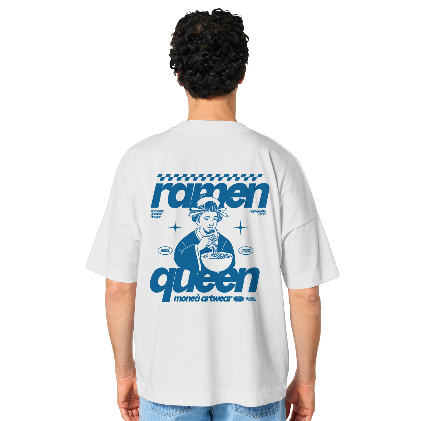 Ramen queen - Organic Oversize Shirt