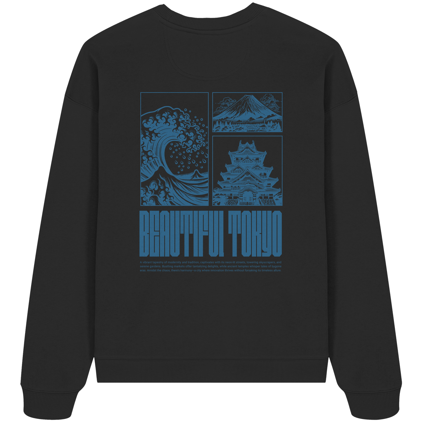 Beautiful Tokyo - Organic Oversize Sweatshirt