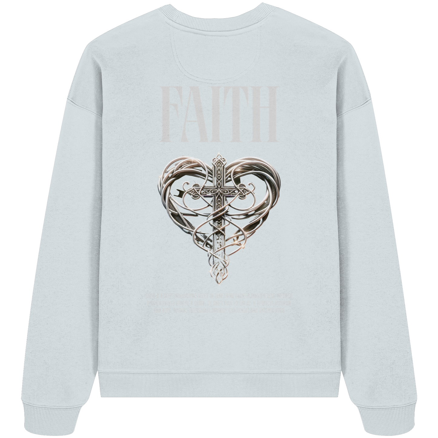 Faith - Organic Oversize Sweatshirt