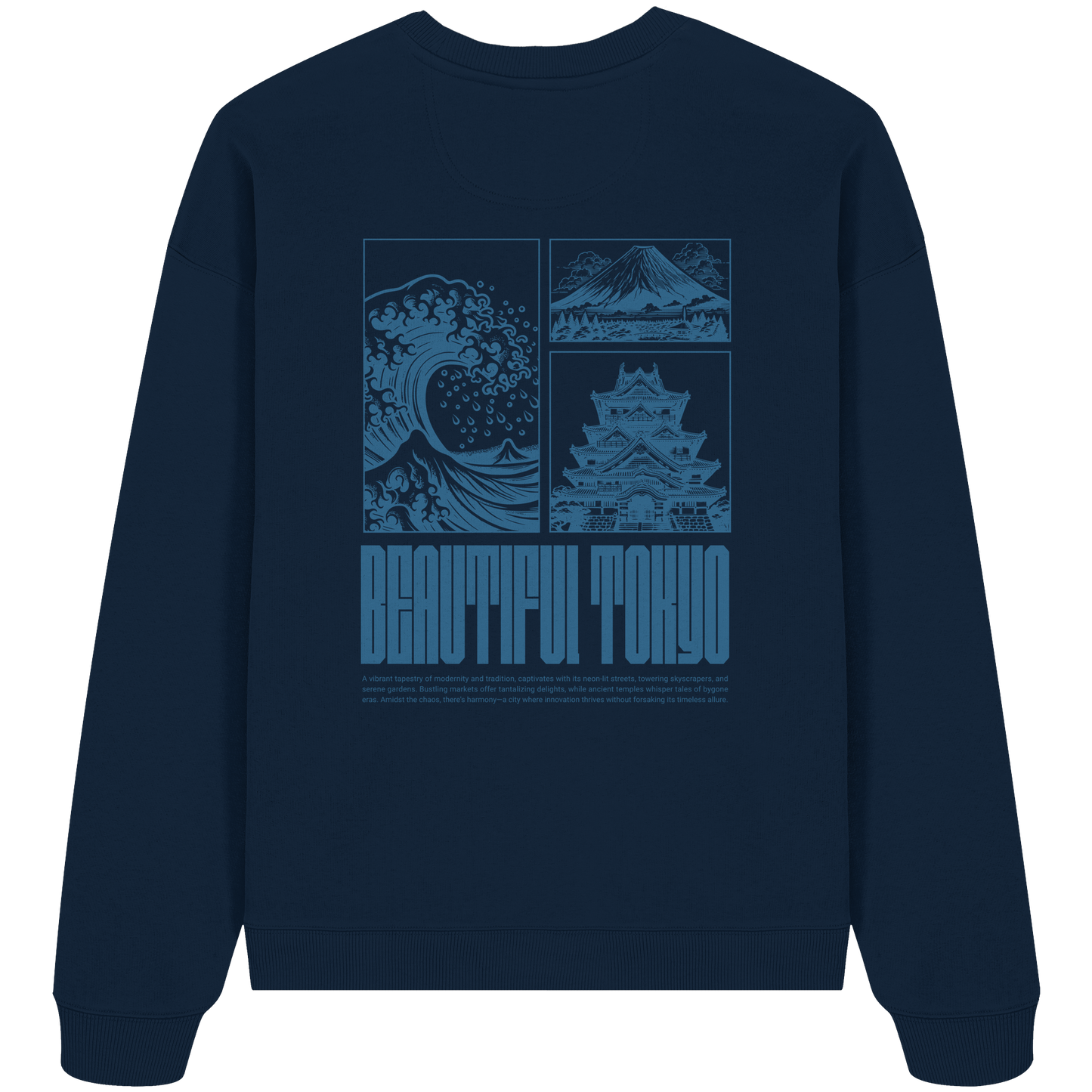 Beautiful Tokyo - Organic Oversize Sweatshirt