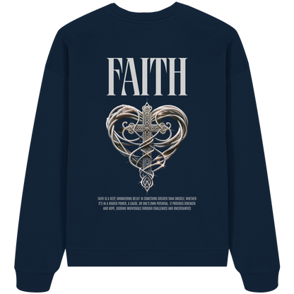 Faith - Organic Oversize Sweatshirt