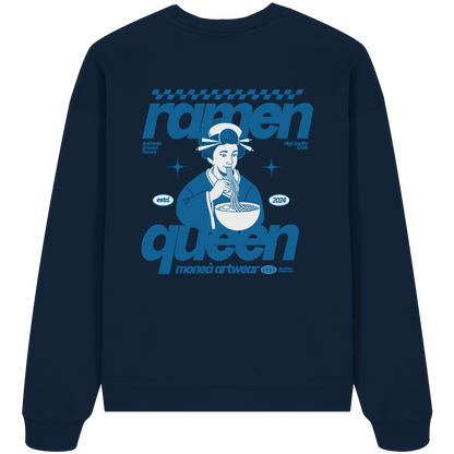 Ramen queen - Organic Oversize Sweatshirt