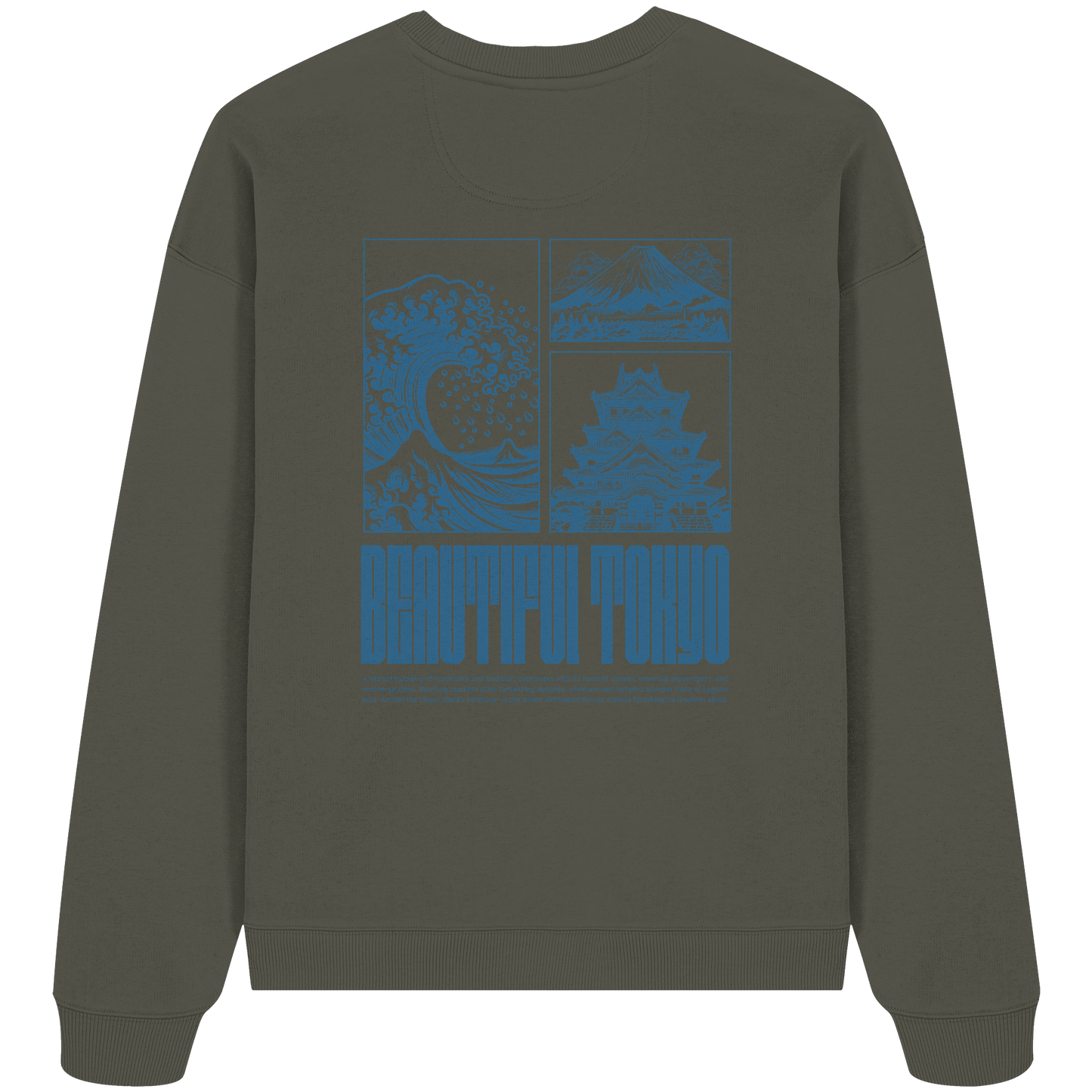 Beautiful Tokyo - Organic Oversize Sweatshirt